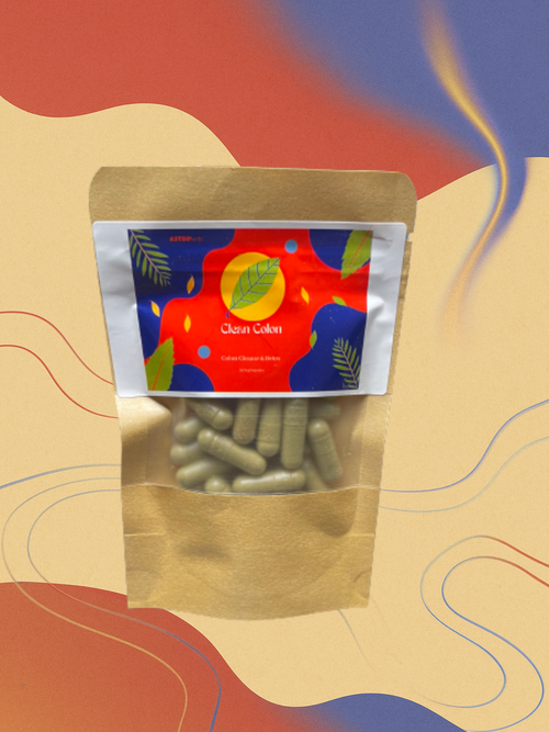 Clean Colon: Herbal Detox for Digestive Health (30 Veg Capsules) - ASTROherbs