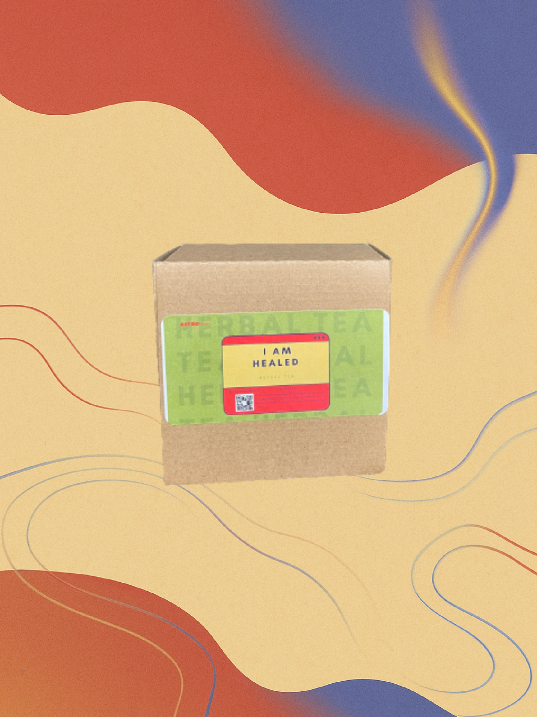 I Am Healed Herbal Tea Blend: Alkaline Healer Blend (12 Tea Bags)